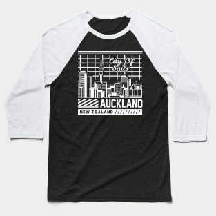 Auckland : The largest city in New Zealand Baseball T-Shirt